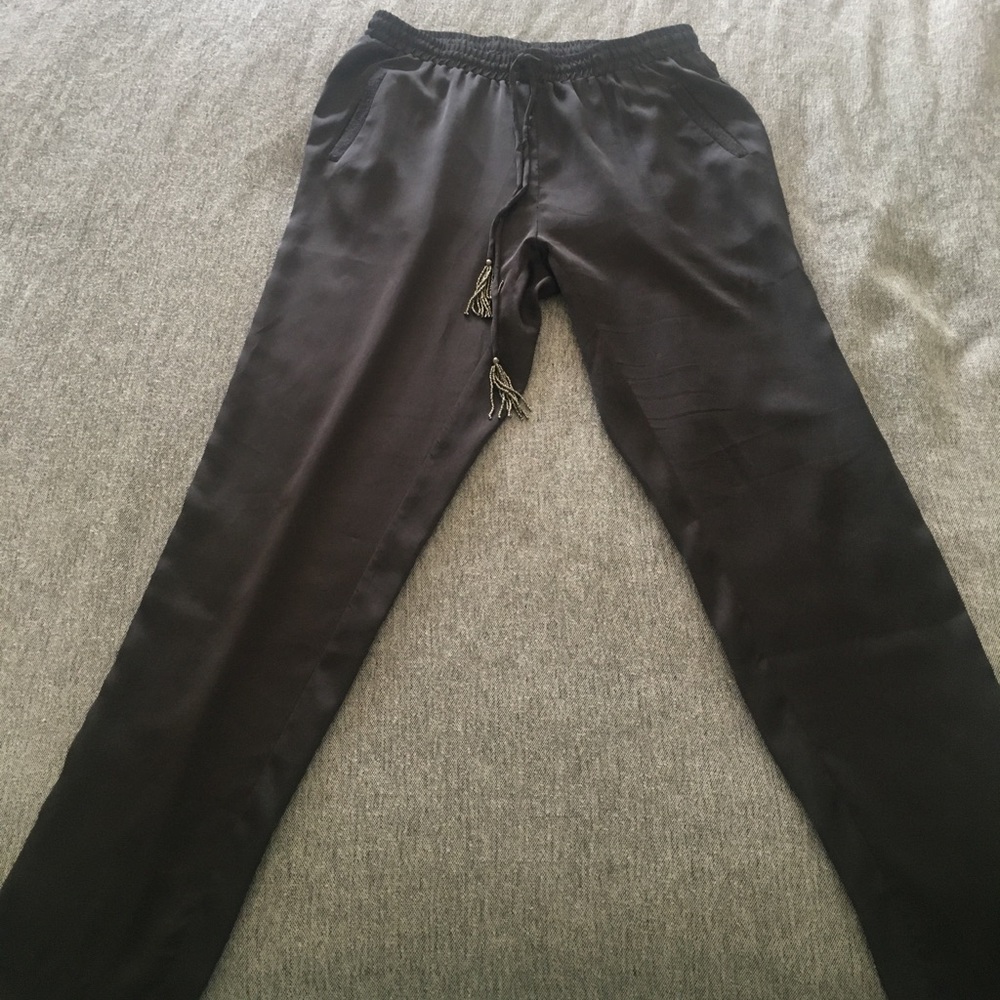 🦋CLEAR OUT🦋 Vintage Silk black pants